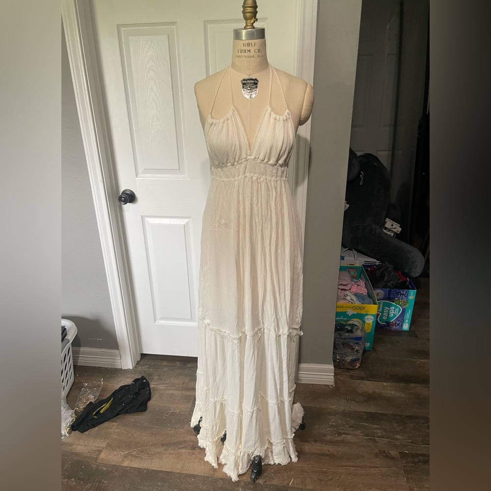 Chicaboo boho maternity gown